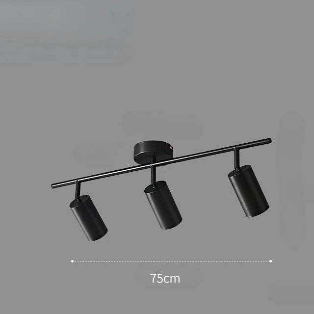 Modern Led Ceiling Light Long Spotlight Fixture Living Room Shop Restaurant Kitchen Dining Room Lighting Home Decor Chandeliers
