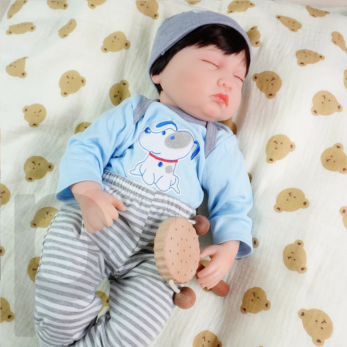 Reborn Baby Doll Soft Body Realistic Baby Doll Cute Handmade Real Life Baby Doll Gift Box Suitable for Children Collectors