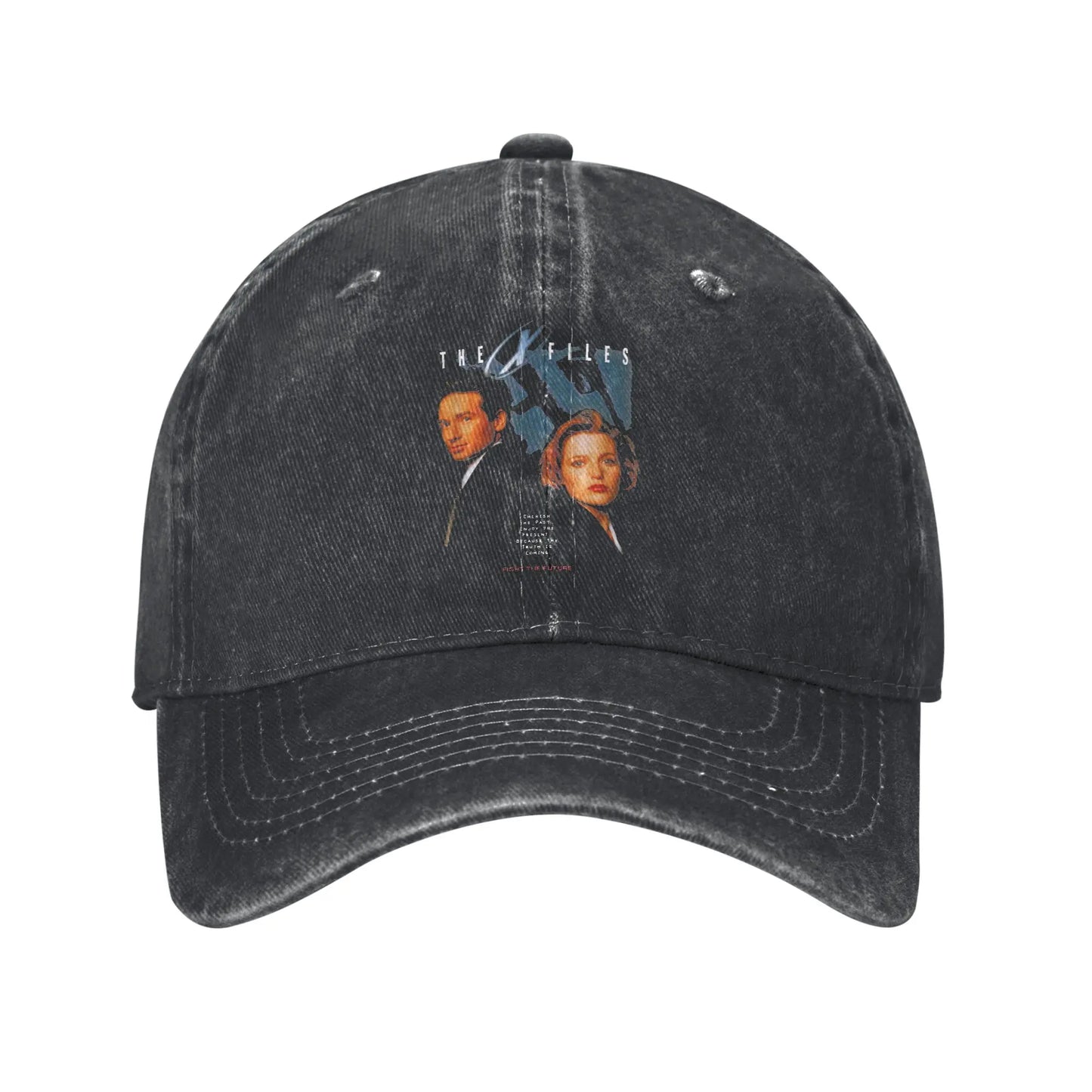 Baseball Cap  The X files  Spring Streetwear Trucker Hat  Men Adult Design Hiking Fishing Sun-Proof Baseball Caps