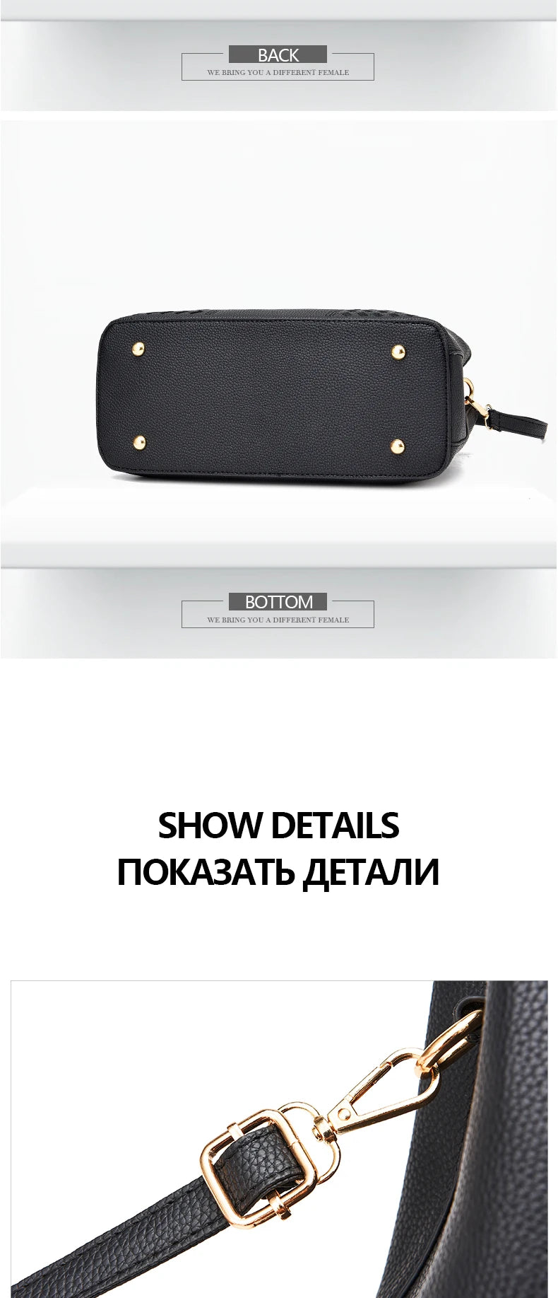 New Famous Designer Brand Bags Women Leather Handbags  Luxury Ladies Hand Bags Purse Fashion Shoulder Bags Gift