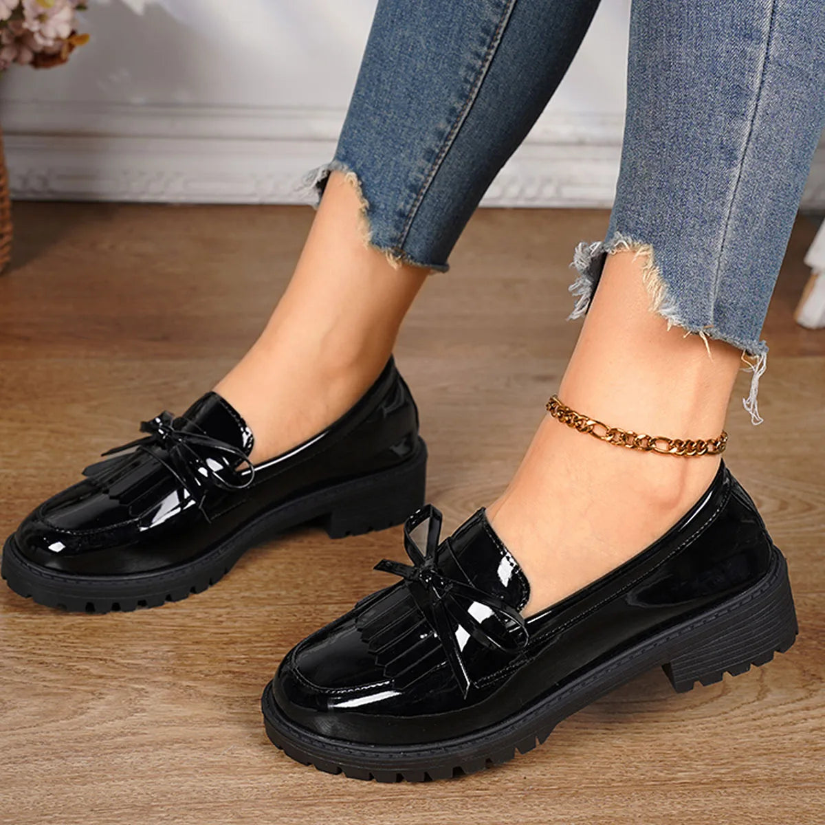 Comemore Women Flat Oxford Shoes Soft Leather Sneakers Low Medium Heeels Pumps Slip on Loafers Summer Footwear for Woman Zapatos