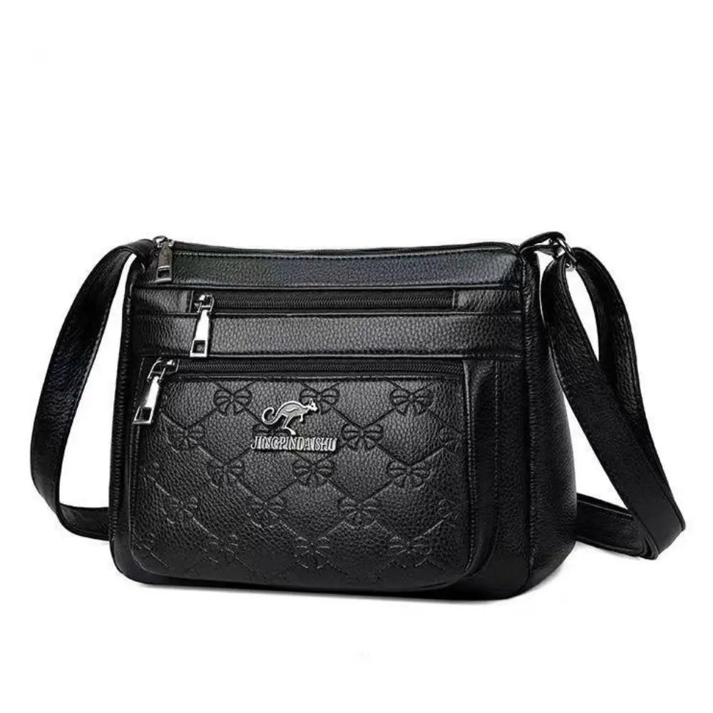 Women's Bag Middle-aged Bag Mother's Bag Fashion Multi-layer Large Capacity Single Shoulder Mother-in-law Buy Vegetable Bag