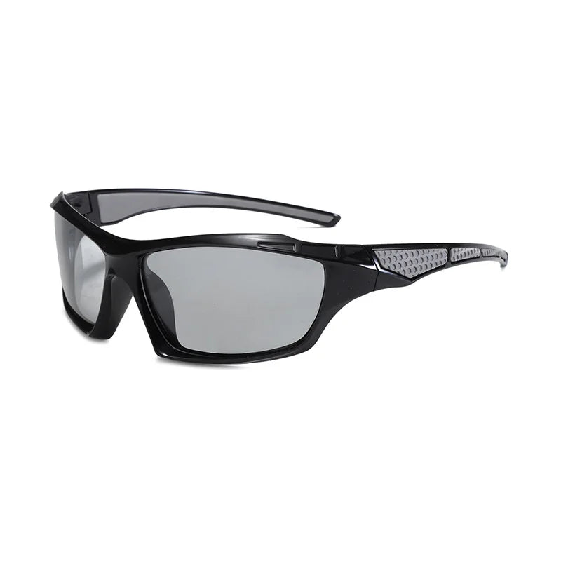 Outdoor cycling Polarized Sunglasses Men Frame Sport Sun Glasses Driver Retro Goggles eyewear go fishing Cool UV400 Anti-Glare