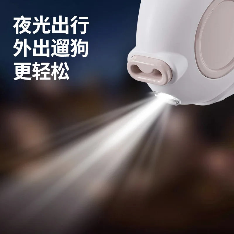 Pet Leash, Luminous Automatic Retractable Pet Supplies Leash