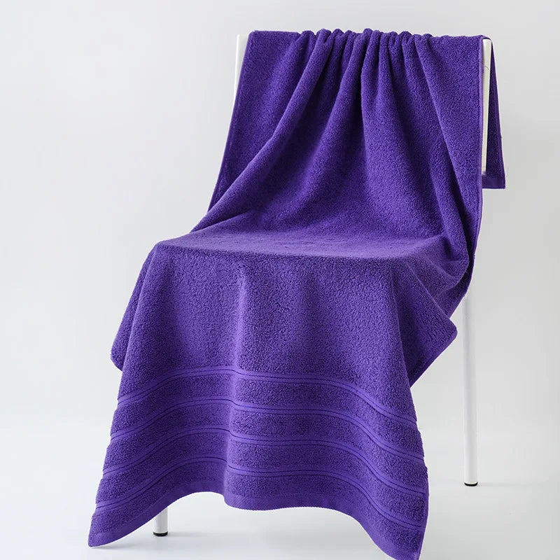 High Quality Pure Cotton Bath Towel, BeachTowel Thickening Bath Towel Soft Comfortable Fast Dry Bathroom Towel 50*100cm
