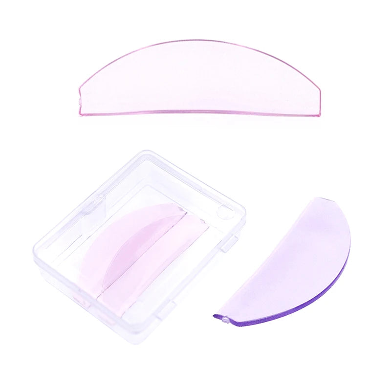 Ultra Thin Silicone Eyelash Perm Pads 4 Colors Lifting 3D Eyelash Curler Accessories Silicone Lashes Rods Shield Applicator
