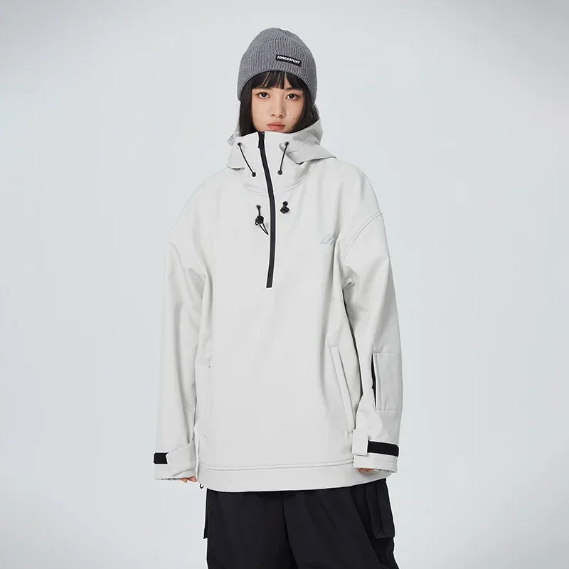 New Couple's Skiing Jackets 2025 Winter Warm Snow Clothes Pro Windproof Woman Ski Sport Hoodies Man Outdoor Snowboard Tracksuit