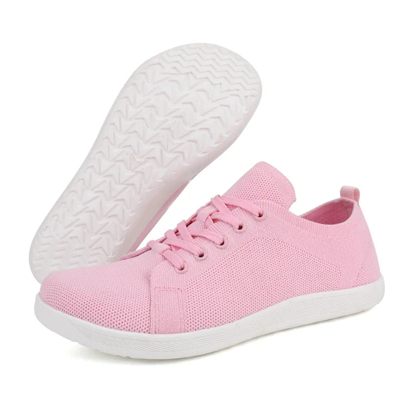 Wide Barefoot Flats Shoes For Women Outdoor Women's Sneakers Minimalist Shoes Wide Toe Soft Soles Walking Shoes Men Sneakers