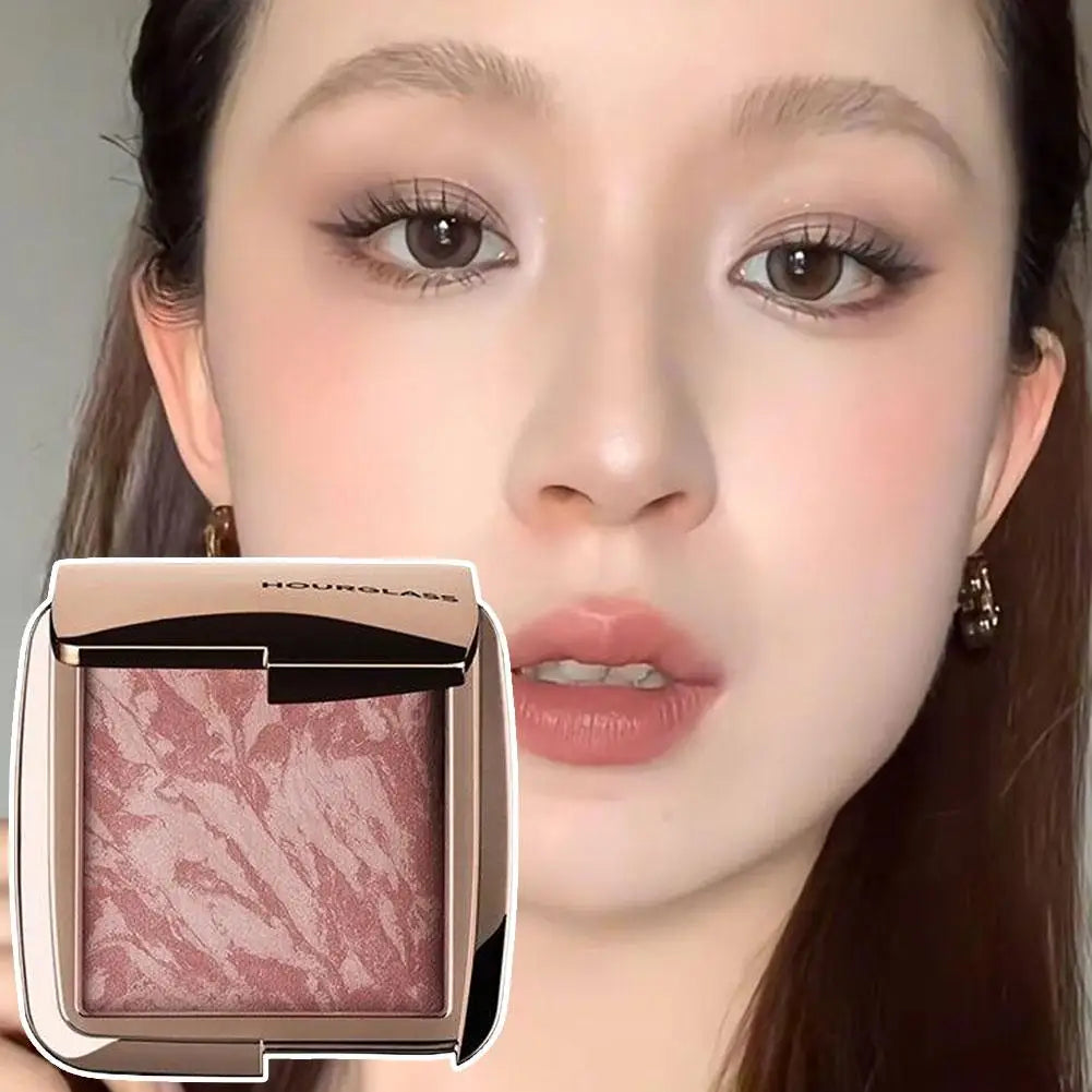 2.4g Original Soft Natural Matte Lasting Marble Blush Ethereal Glow Diffused Heat Mood Exposure Hourglass Ambient Lighting Blush