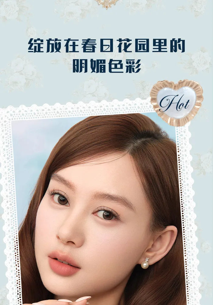 Flower Knows Bunny Garden Collection blush Lyophilized Silk Natural Look Facial Makeup Original Cosmetics