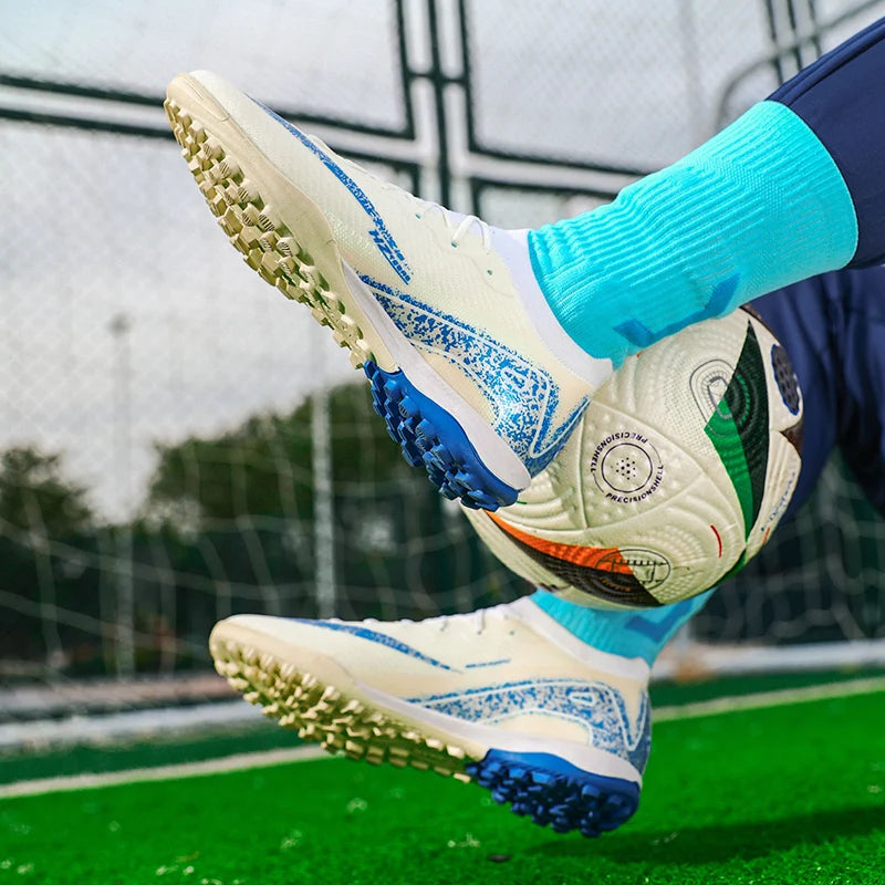2026 Summer New Comfortable Adult Football Shoes Shock Absorbed Support Versatile Sports Shoes Professional Balance Spiked Shoes