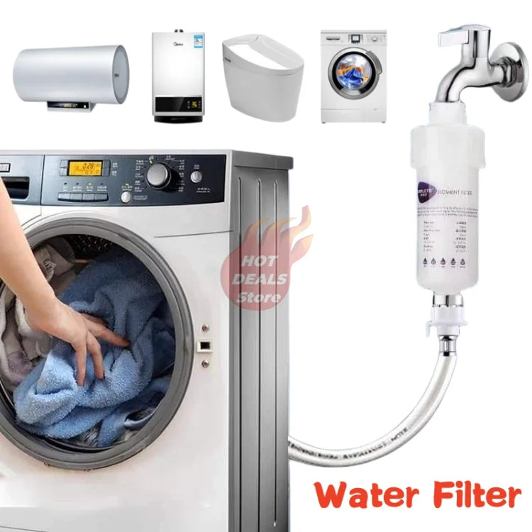 5'' PRE FILTER Water Filter Cartridge Washing Machine Filter Water Filter Replacements for Toilet Shower Water Heater Pre-filter