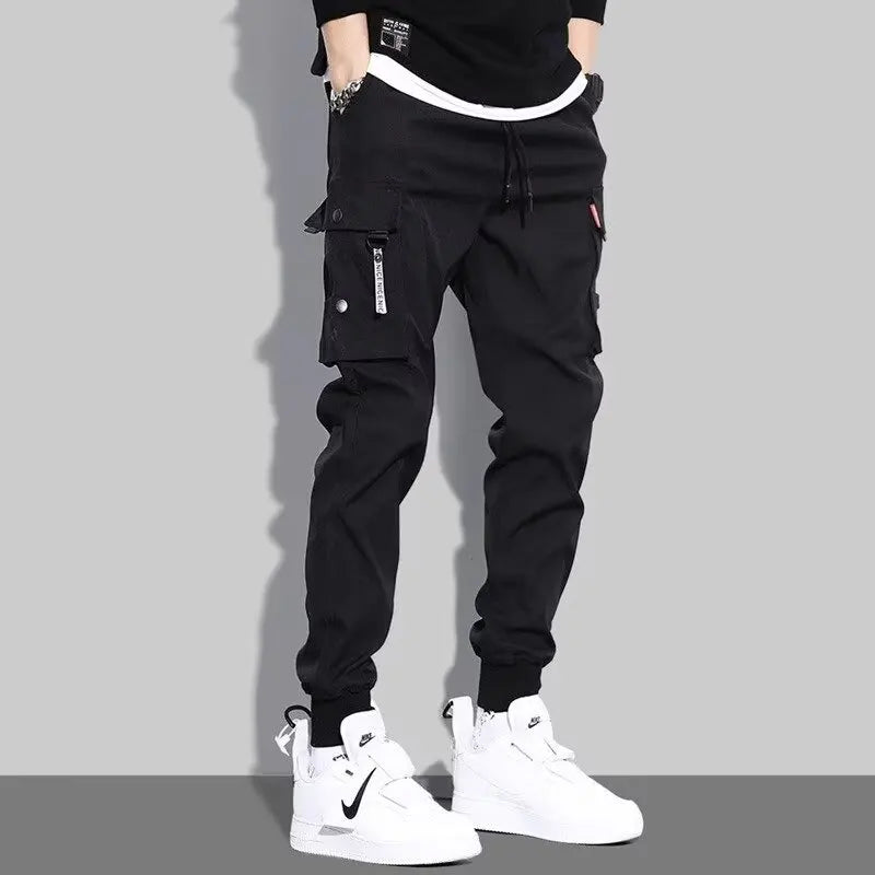 2025 New men work pants, tactical pants, workwear, multi pocket casual training pants, jogging and hiking casual pants