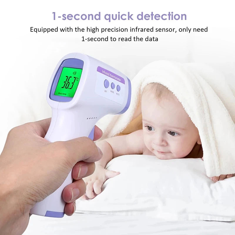 New Digital Thermometer Household Temperature Measurement Medical Non-contact Infrared Laser Temperature Gun Tester-50-500