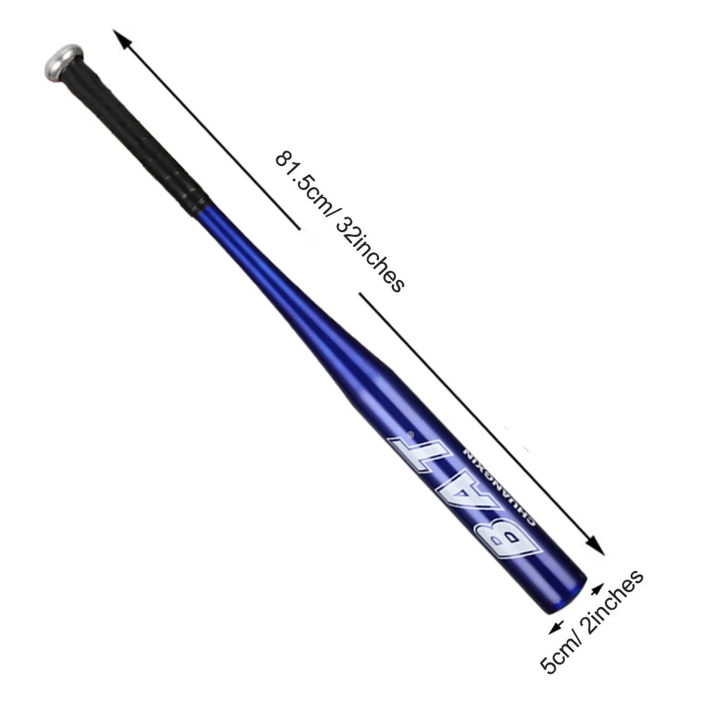 1pc 32'' Aluminum Alloy Baseball Bat, Lightweight High-Impact Design for Softball/Baseball, Perfect for Outdoor Sports & Home