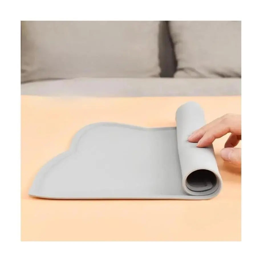 1 Pcs Anti Overflow Anti Slip Waterproof and Easy To Clean Pet Silicone Meal Mat Cat and Dog Mat Pet Meal Mat