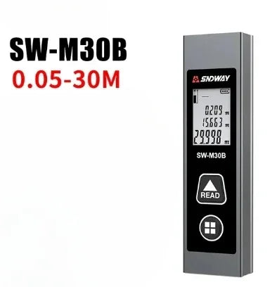 Mini Metal Laser Distance Meter 40M 50M 60M 100M IN FT M Tape Measure Trena Lazer Rangefinders OLED Display Construction Tools