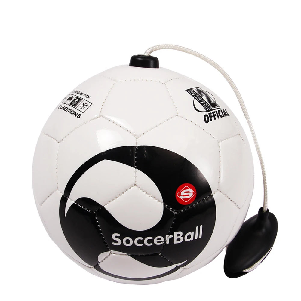 New Football BALL Kick  beginner Soccer Ball Practice Belt Training Equipment Standard Official profession Balls Size 2