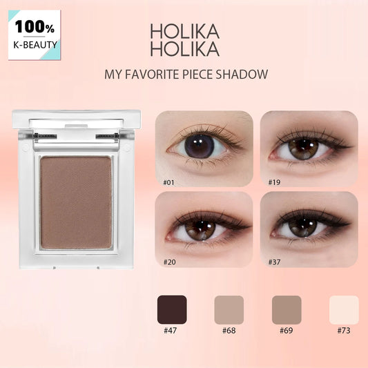 HOLIKA HOLIKA My Favorite Piece Shadow-8 Shades,Highly Pigmented,Long-Lasting&Fade-Resistant,Smoky Party,K-Beauty,Korean Makeup