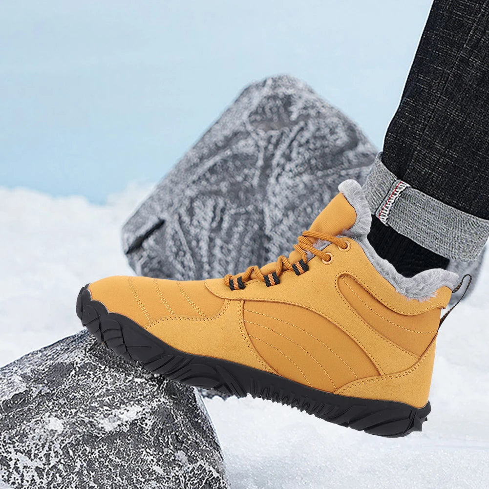 Winter Footwear Barefoot Boots Waterproof Snow Sneakers for Women Men