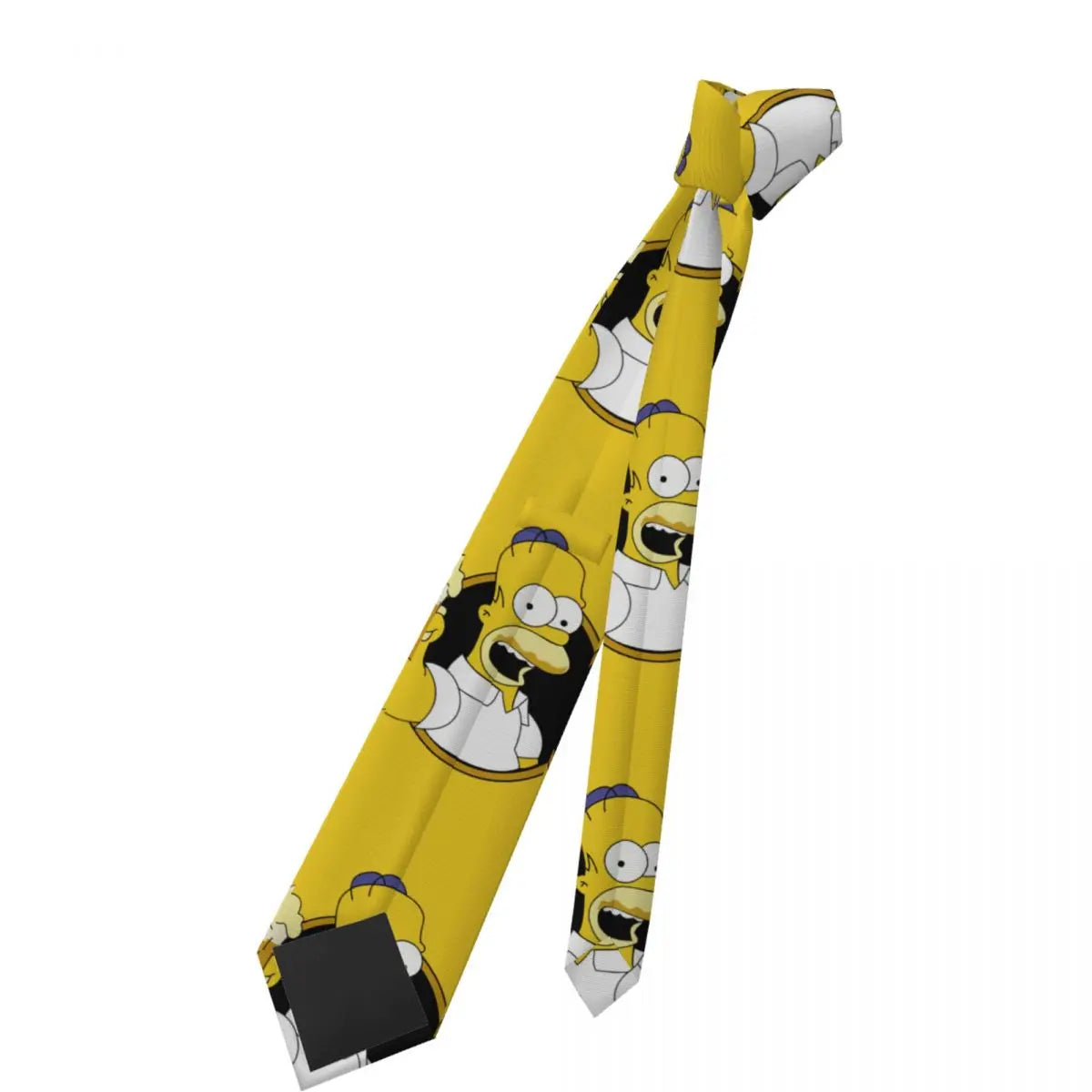 Personalized The S-Simpsones Homer Neck Ties Men Formal Silk Wedding Neckties