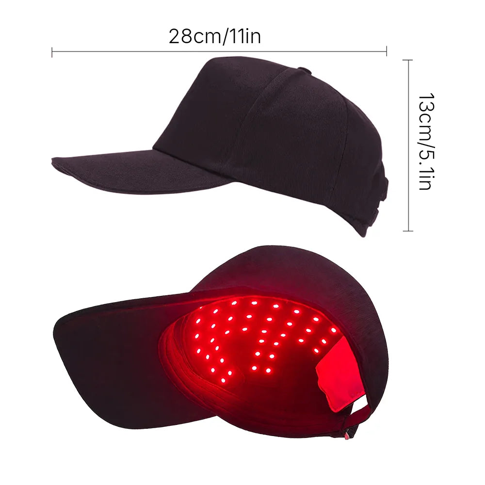 LED Red Light Therapy Cap Hair Growth Hat Light Therapy Cap for Hair Regrowth and Hair Loss Treatment