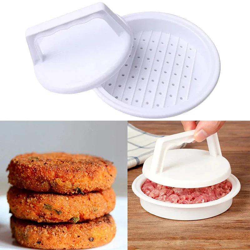 Stuffed Hamburger Press Plastic Hamburger Press Meat Grill Party Churrasco Hamburger Maker Patty Mold