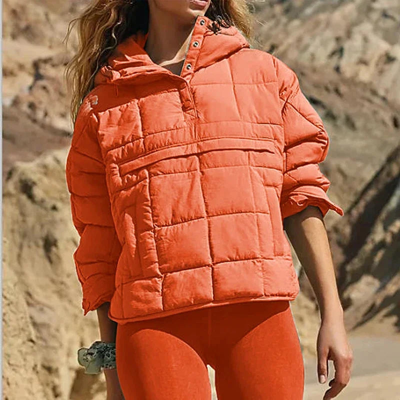 Winter Coat Women Casual Hoodies Jackets For Women Fashion Pocket Warm Long Sleeve Outerwear 2023