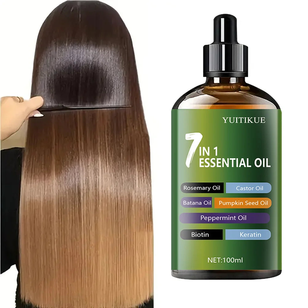 Hair Strengthening Oil Gentle Strengthening Essential Oil Nourishing Oil for Dry Hair Reduces Hair Dryness Quick Moisturization