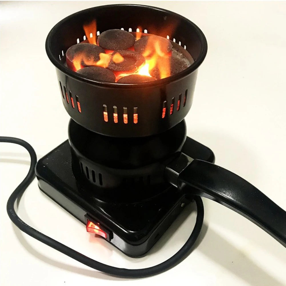 220V 600W Hot Plate Cooking Coffee Heater Shisha Hookah Burner Electric Stove Shisha Hookah Charcoal Burner for bar KTV EU Plug