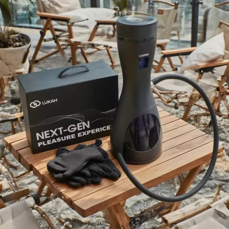 Portable Electric Hookah Lukah Shisha with LED Light Luxury Carbon-Free E-Hookah Set