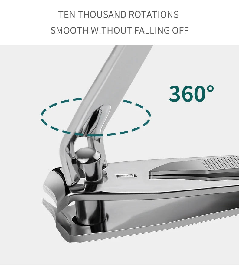 Stainless Steel Nail Clipper Nail Cuticle Cutter Trimmer Scissor Professional Nipper Remover Clipper Manicure Tool coupe ongle