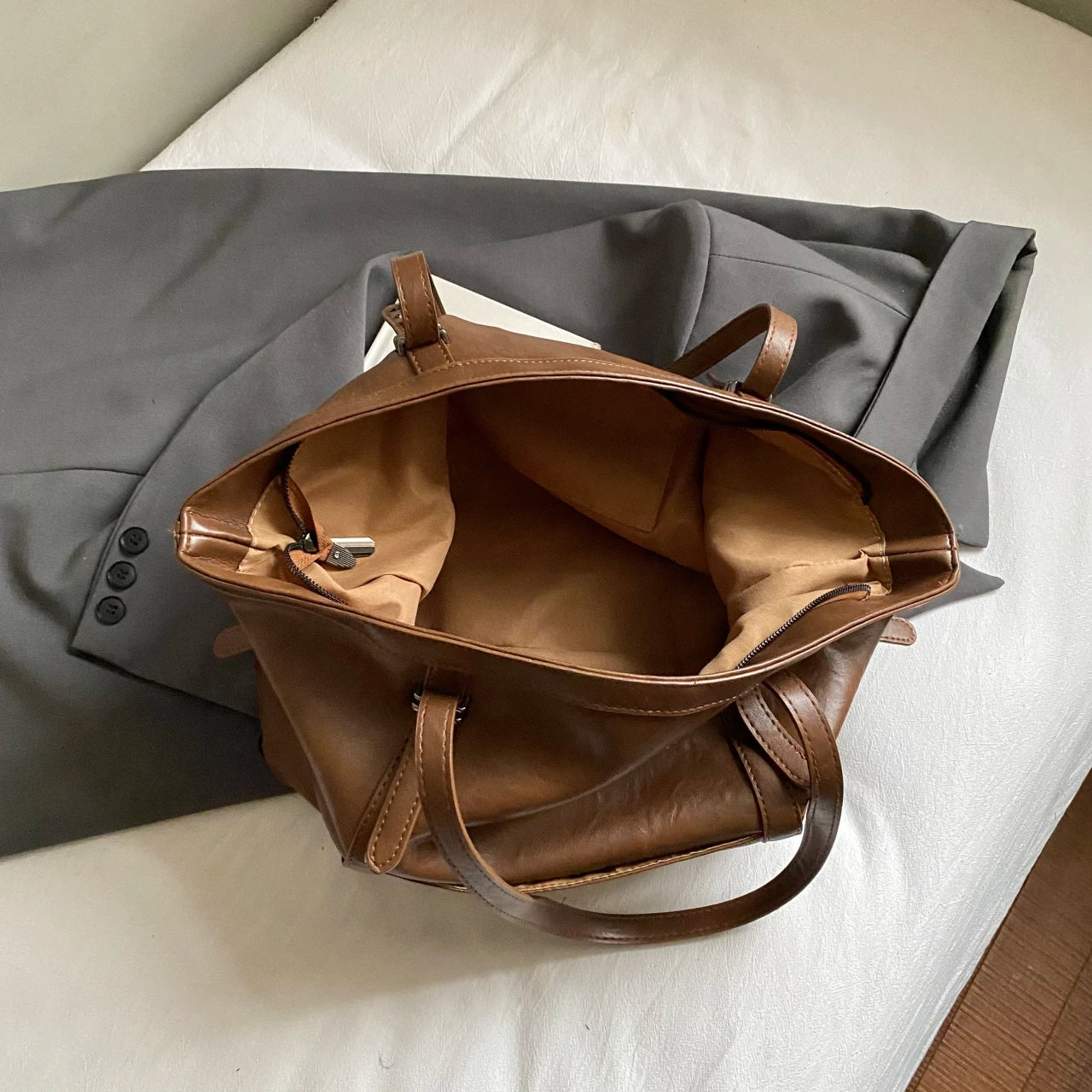 Women's Bag Large Capacity Shoulder Bags High Quality PU Leather Handbags and Purse Female Retro Tote Bags sac a main femme