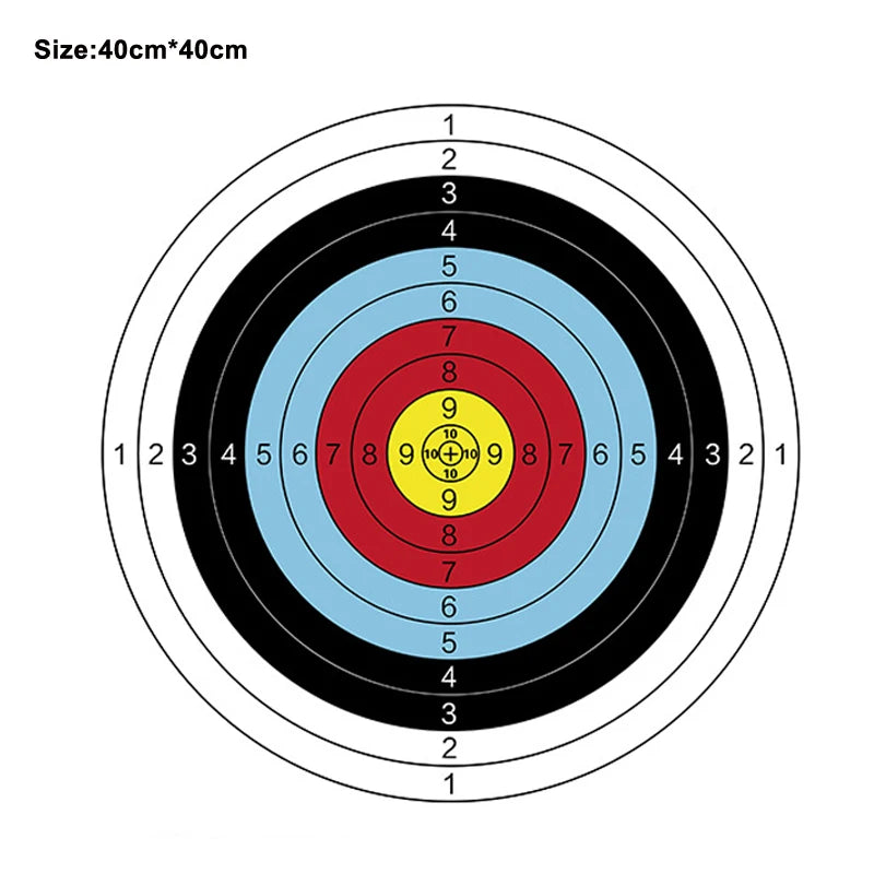 Archery Targets Paper,  Bow and Arrow Targets for Hunting Backyard, Archery Target Practice Accessories