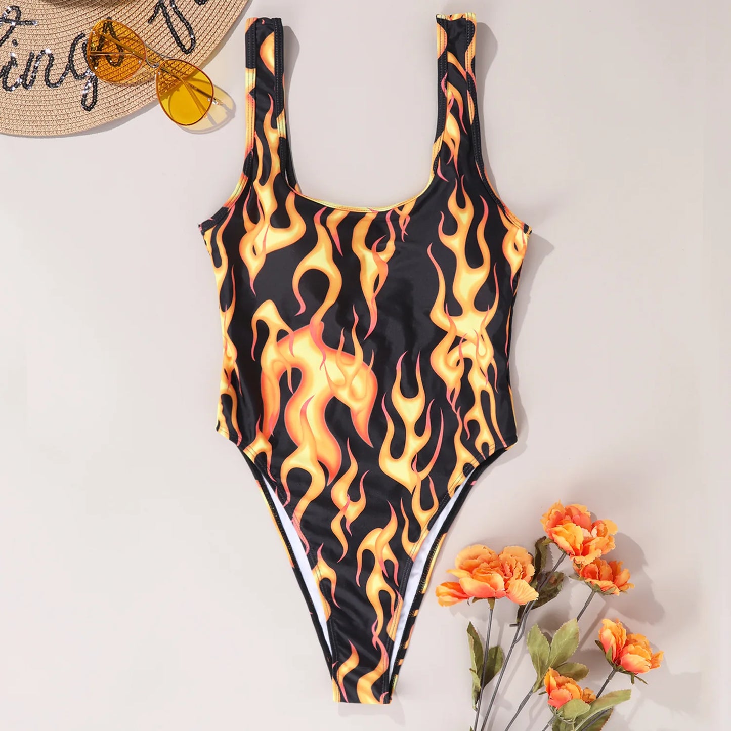 customized Бикини с тригонометрической печ bathing suit women leotardos ballet niña justaucorps gymnastique fille jumpsuit women