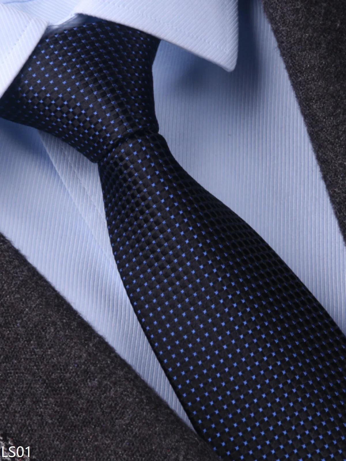 High Quality 100% Real Silk Tie For Men's Business Banquet Formal Shirt Accessories With Fashionable Striped Pattern 8CM Necktie
