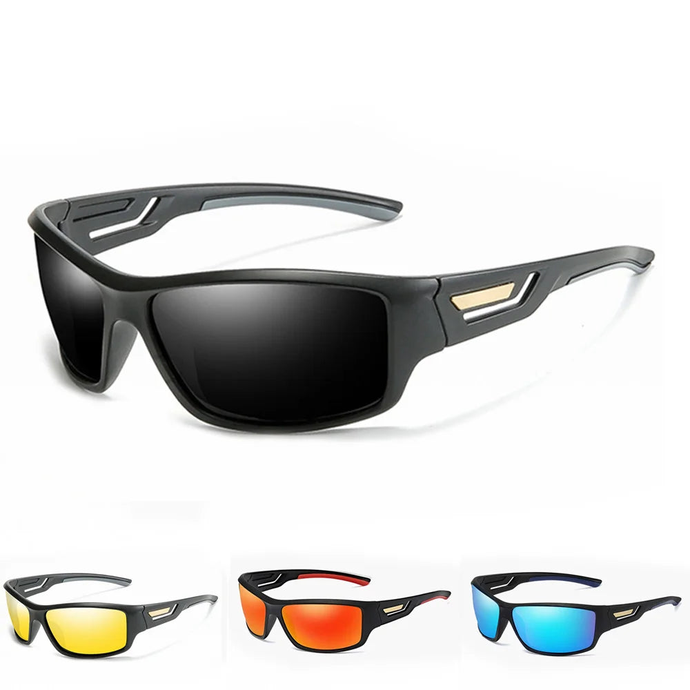 Polarized Sunglasses Men Designer HD Driving Sun Glasses Fashion Male Fishing Eyewear UV400 for Gafas Dirt Bike Moto Car Drivers