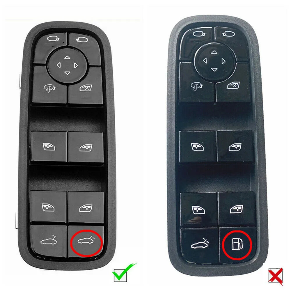 971959858C New Left Driver Master Power Window Switch for Porsche Cayenne Panamera 2017-2022 971 959 858 C HUO Car Accessories