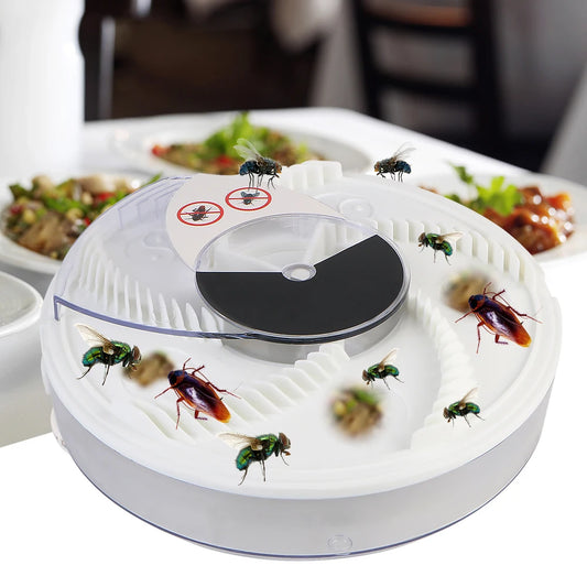 USB Indoor Outdoor Fly Trap Insect Pest Catcher Automatic Flycatcher Pest Reject Control Repeller Electric Pest Killer