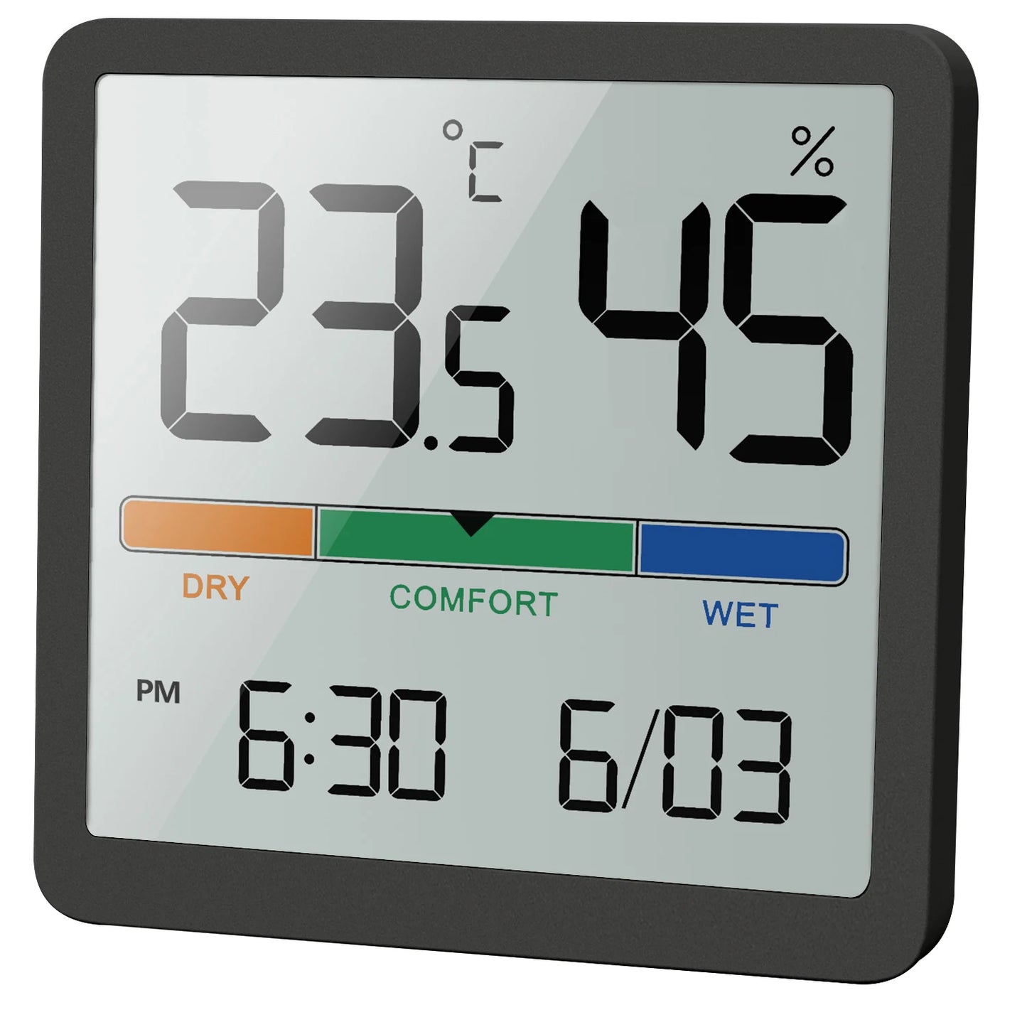 LCD Digital Thermometer Hygrometer Sensor Gauge Weather Station New Digital Home Indoor Temperature Humidity Meter