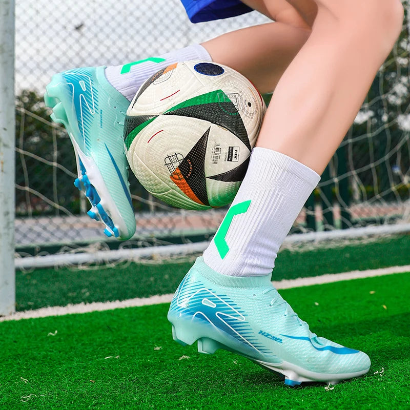 2026 Summer New Comfortable Adult Football Shoes Shock Absorbed Support Versatile Sports Shoes Professional Balance Spiked Shoes
