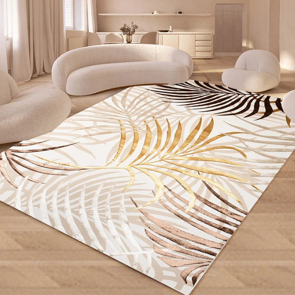 Carpet Modern Abstract Carpets for Living Room Home Washable Floor Mat Minimalist Bedroom Decor Art Rug Anti-slip
