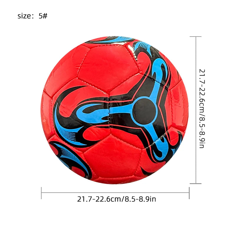 Soccer Ball Size 5/4 Professional Match Football, Durable Soft Bouncy, for Training Indoor Outdoor Grass Field Sports Game
