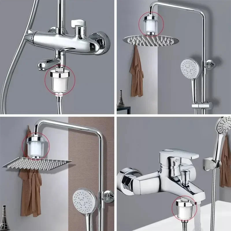Water Outlet Purifier Kits Universal Faucet Filter PP Cotton For Kitchen Bathroom Shower Household Filter High Density Practica