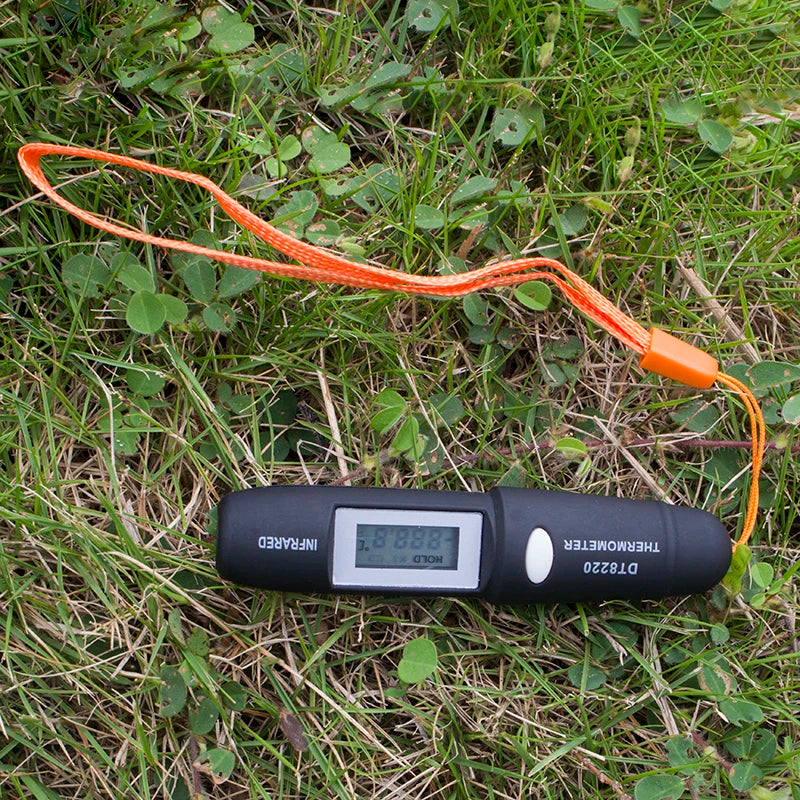 Mini Infrared Thermometer Pen Type Non-contact Pyrometer -50~220℃ Laser Temperature Sensor LCD outdoor Home Digital Thermometer
