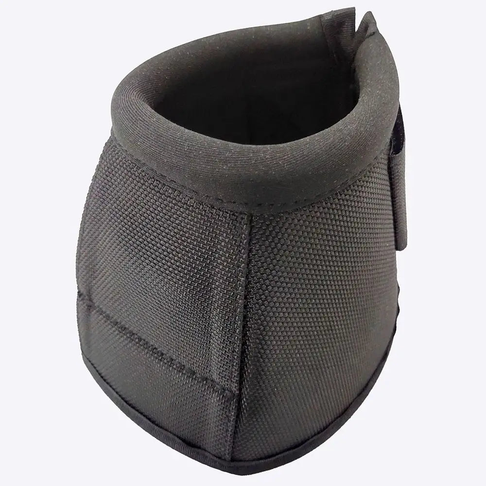 1pair Durable Horse Feet Guards Black Oxford Fabric Horse Boots Reusable Sturdy Hoof Wrists Protector Horse Gear Supplies