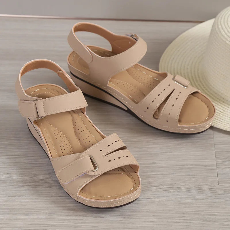 Women Shoes Sandals Summer Soft Women's Sandals Beach Sandals For Women Wedge Women's Shoes Elegant Female Sandal Women Footwear