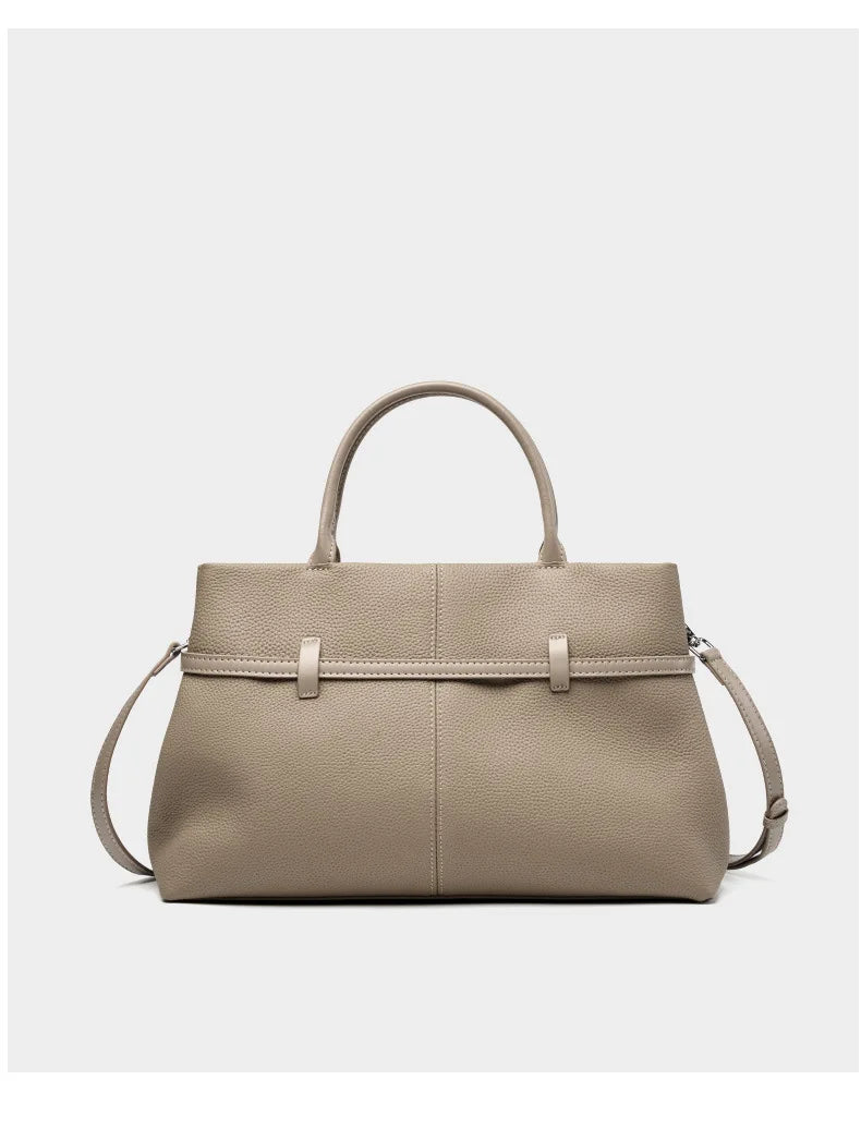 Women's Bags 2025 Genuine Leather Large Capacity Office Commuting Designer Inspired Tote Shoulder Bag Luxury Handbags for Women