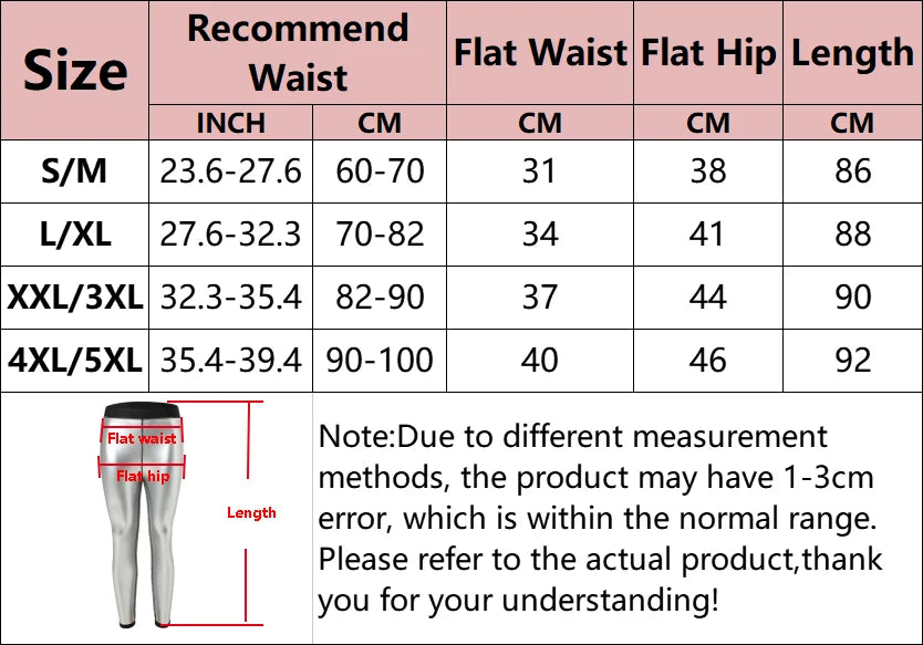 Sweat Sauna Pants Body Shaper Weight Loss Slimming Shapewear Women Waist Trainer Tummy Hot Thermo Sweat Leggings Workout Gym