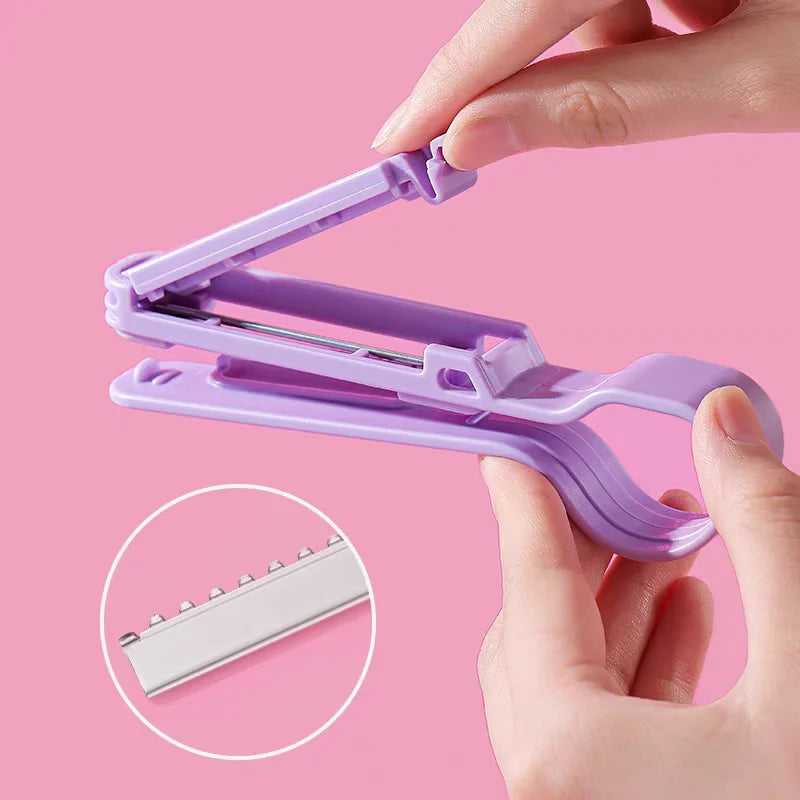 Hair Bangs Cutting Trimmer Razor Blade Comb Home Hairdresser Makeup Tools For Thinning Bangs Long Beauty Hair Cut Accessories